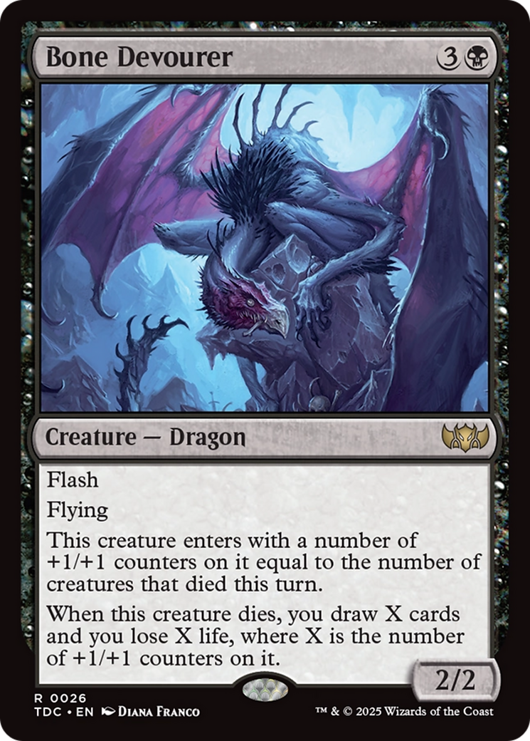 Bone Devourer [Tarkir: Dragonstorm Commander] - Magic: The Gathering - Card Brawlers | Quebec | Canada |
