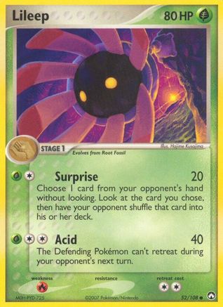 Lileep (52/108) [EX: Power Keepers] - Pokémon - Card Brawlers | Quebec | Canada |