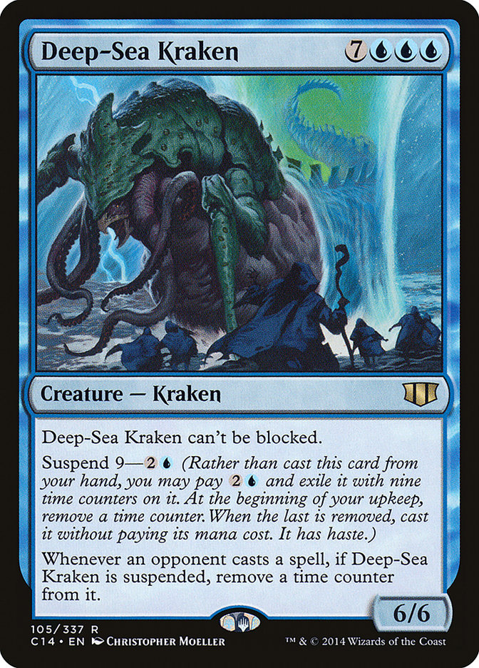 Deep-Sea Kraken [Commander 2014] - Magic: The Gathering - Card Brawlers | Quebec | Canada |
