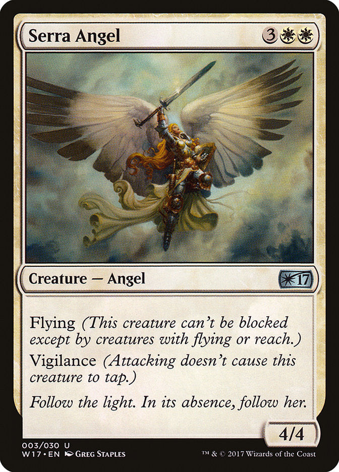 Serra Angel [Welcome Deck 2017] - Magic: The Gathering - Card Brawlers | Quebec | Canada |