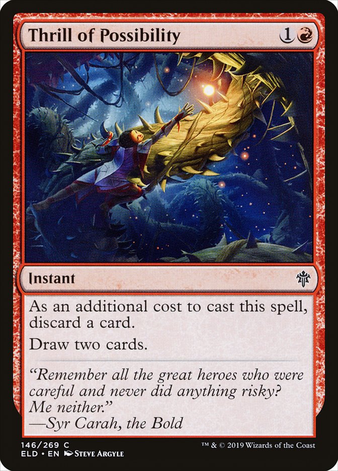 Thrill of Possibility [Throne of Eldraine] - Magic: The Gathering - Card Brawlers | Quebec | Canada |