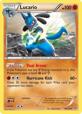Lucario (78/135) [Black & White: Plasma Storm] - Pokémon - Card Brawlers | Quebec | Canada |