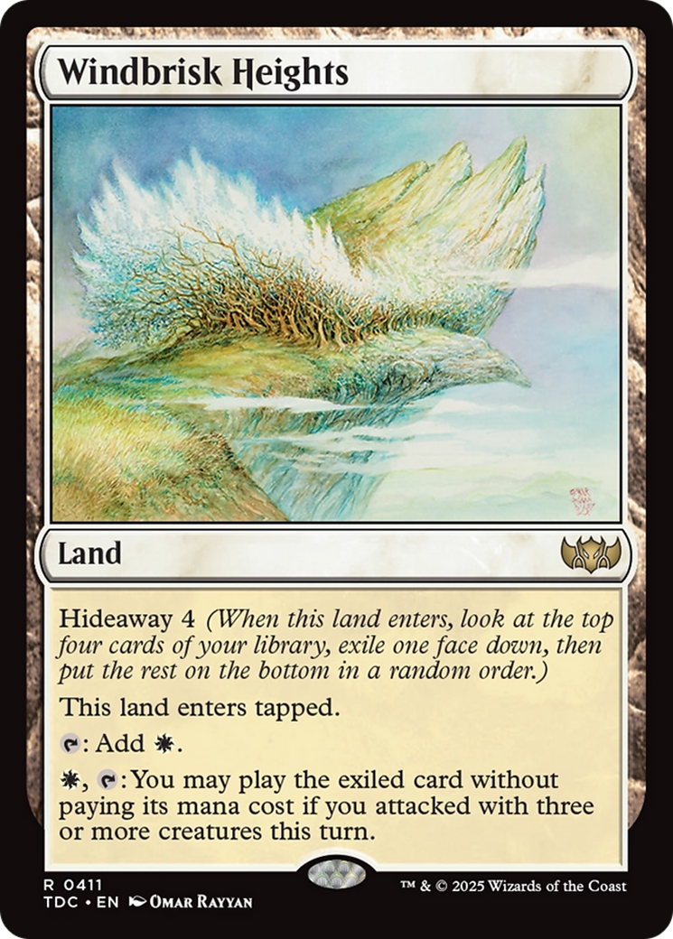 Windbrisk Heights [Tarkir: Dragonstorm Commander] - Magic: The Gathering - Card Brawlers | Quebec | Canada |