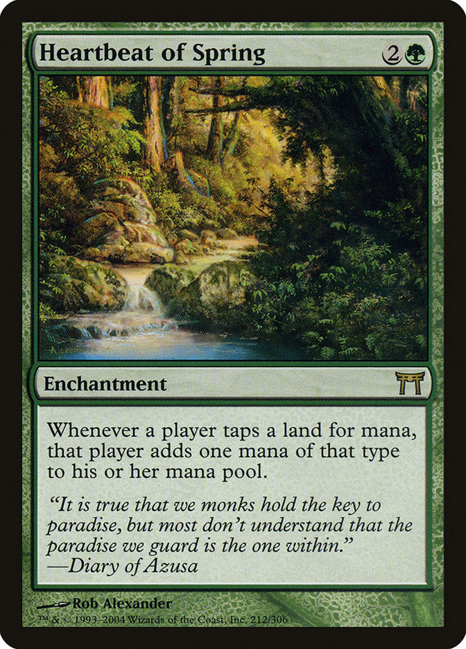 Heartbeat of Spring [Champions of Kamigawa] - Magic: The Gathering - Card Brawlers | Quebec | Canada |