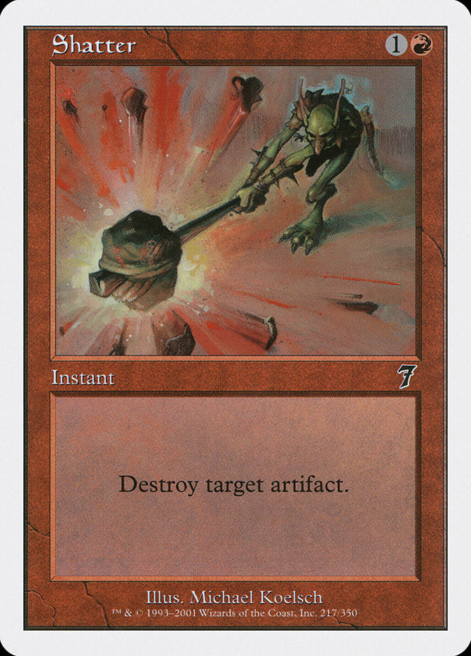 Shatter [Seventh Edition] - Magic: The Gathering - Card Brawlers | Quebec | Canada |