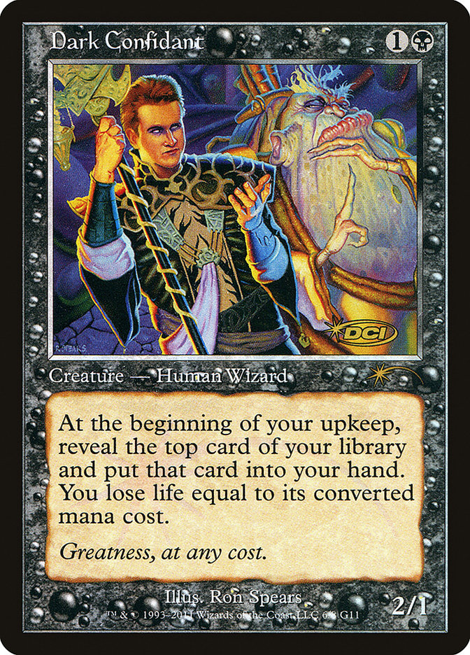Dark Confidant [Judge Gift Cards 2011] - Magic: The Gathering - Card Brawlers | Quebec | Canada |