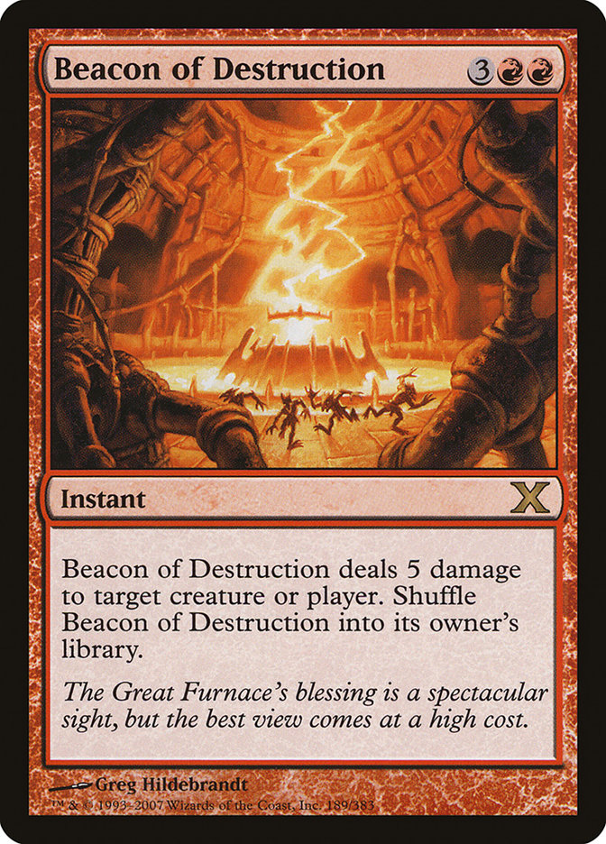 Beacon of Destruction [Tenth Edition] - Magic: The Gathering - Card Brawlers | Quebec | Canada |