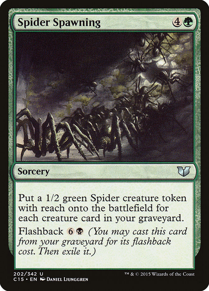 Spider Spawning [Commander 2015] - Magic: The Gathering - Card Brawlers | Quebec | Canada |