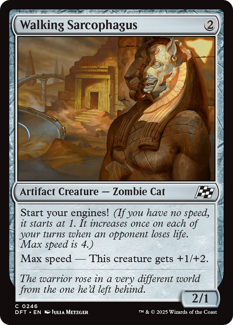 Walking Sarcophagus [Aetherdrift] - Magic: The Gathering - Card Brawlers | Quebec | Canada |