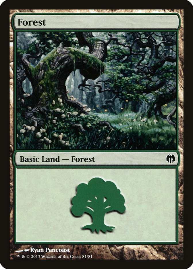 Forest (81) [Duel Decks: Heroes vs. Monsters] - Magic: The Gathering - Card Brawlers | Quebec | Canada |