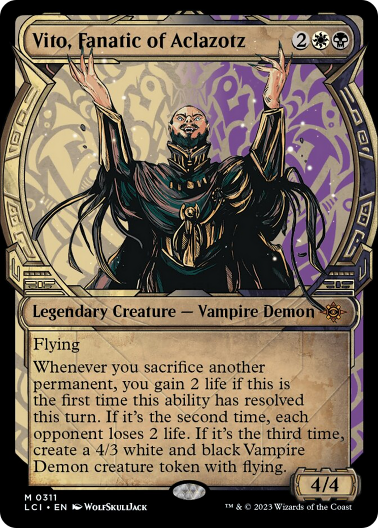 Vito, Fanatic of Aclazotz (Showcase) [The Lost Caverns of Ixalan] - Magic: The Gathering - Card Brawlers | Quebec | Canada |