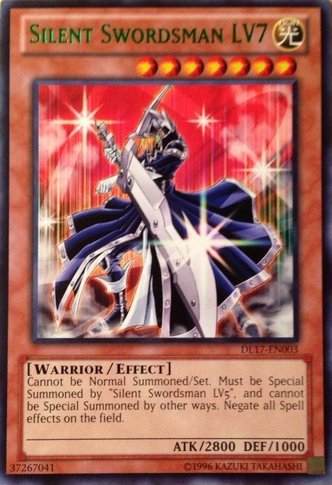 Silent Swordsman LV7 (Green) [DL17-EN003] Rare - Yu-Gi-Oh! - Card Brawlers | Quebec | Canada |