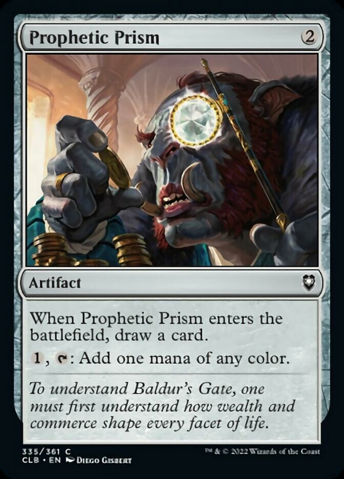 Prophetic Prism [Commander Legends: Battle for Baldur's Gate] - Magic: The Gathering - Card Brawlers | Quebec | Canada |