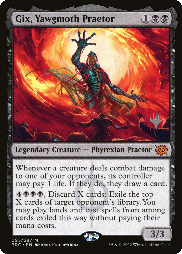 Gix, Yawgmoth Praetor (Promo Pack) [The Brothers' War Promos] - Magic: The Gathering - Card Brawlers | Quebec | Canada |