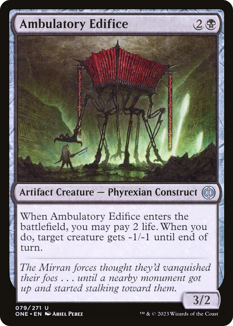 Ambulatory Edifice [Phyrexia: All Will Be One] - Magic: The Gathering - Card Brawlers | Quebec | Canada |