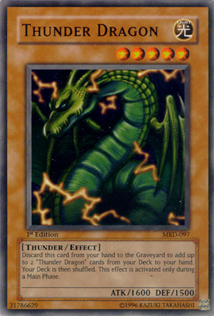 Thunder Dragon [MRD-097] Common - Yu-Gi-Oh! - Card Brawlers | Quebec | Canada |