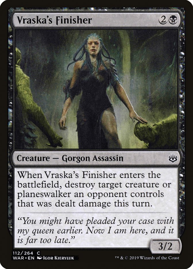 Vraska's Finisher [War of the Spark] - Magic: The Gathering - Card Brawlers | Quebec | Canada |