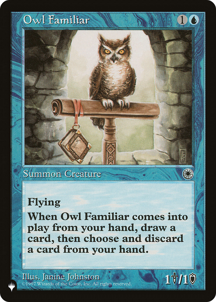 Owl Familiar [The List] - Magic: The Gathering - Card Brawlers | Quebec | Canada |