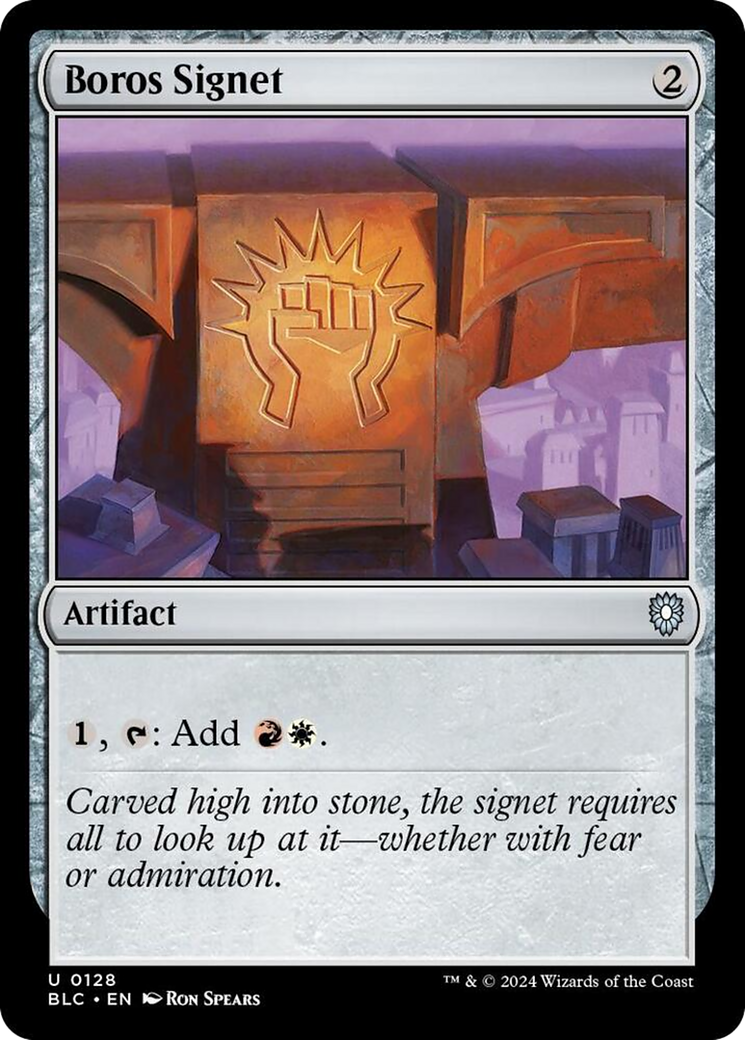 Boros Signet [Bloomburrow Commander] - Magic: The Gathering - Card Brawlers | Quebec | Canada |
