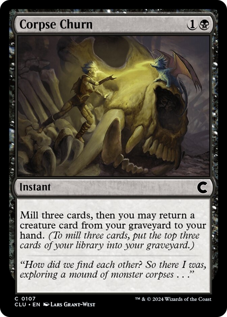 Corpse Churn [Ravnica: Clue Edition] - Magic: The Gathering - Card Brawlers | Quebec | Canada |