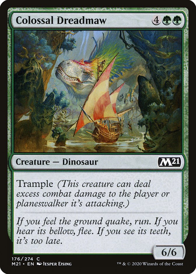 Colossal Dreadmaw [Core Set 2021] - Magic: The Gathering - Card Brawlers | Quebec | Canada |