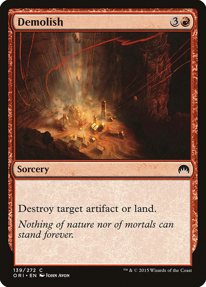 Demolish [Magic Origins] - Magic: The Gathering - Card Brawlers | Quebec | Canada |