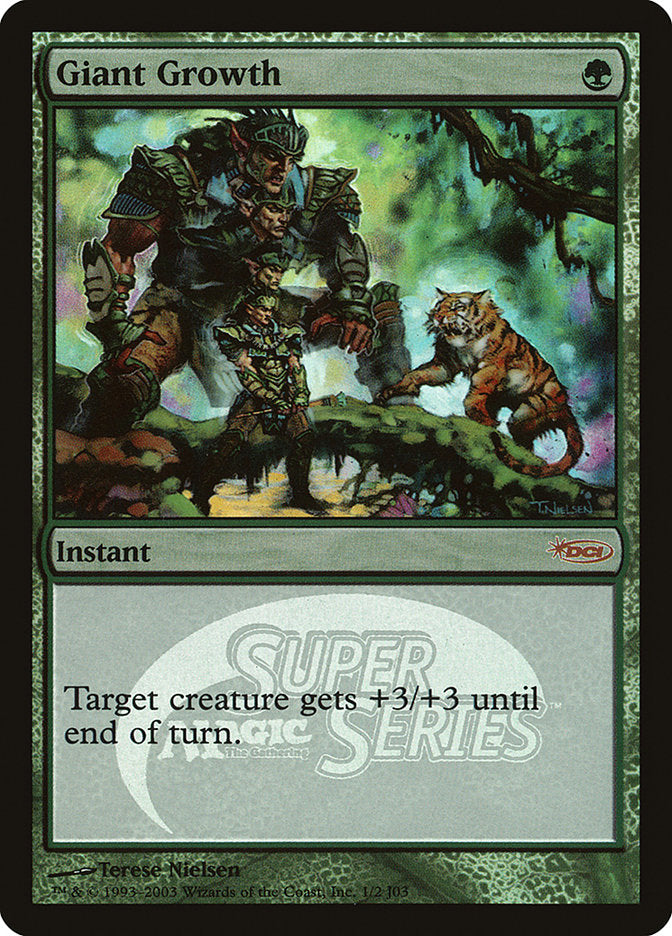 Giant Growth [Junior Super Series] - Magic: The Gathering - Card Brawlers | Quebec | Canada |
