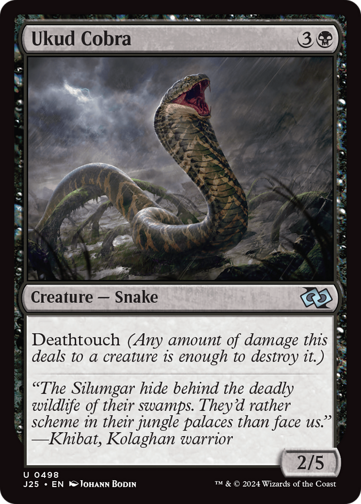 Ukud Cobra [Foundations Jumpstart] - Magic: The Gathering - Card Brawlers | Quebec | Canada |
