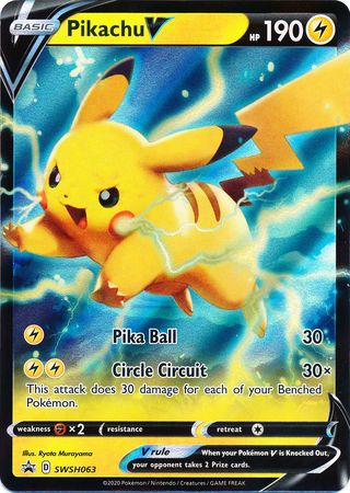 Pikachu V (SWSH063) [Sword & Shield: Black Star Promos] - Pokémon - Card Brawlers | Quebec | Canada |