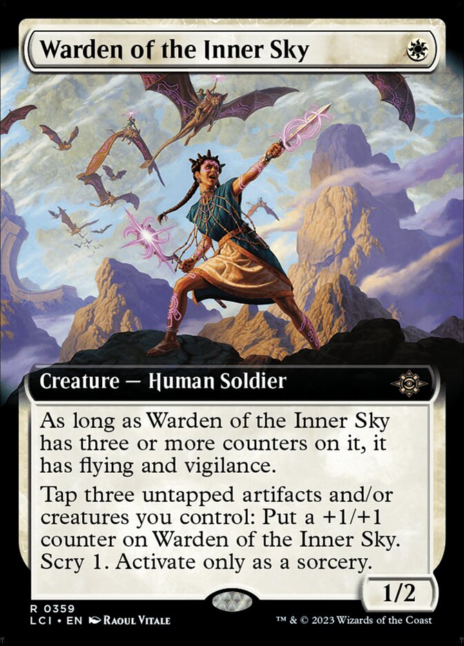 Warden of the Inner Sky (Extended Art) [The Lost Caverns of Ixalan] - Magic: The Gathering - Card Brawlers | Quebec | Canada |