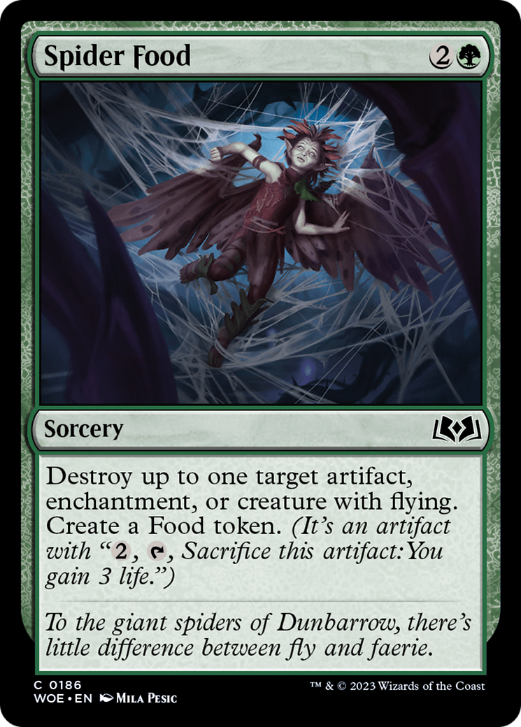 Spider Food [Wilds of Eldraine] - Magic: The Gathering - Card Brawlers | Quebec | Canada |