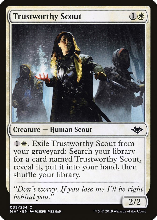 Trustworthy Scout [Modern Horizons] - Magic: The Gathering - Card Brawlers | Quebec | Canada |