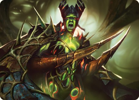 Maze's Mantle Art Card [Phyrexia: All Will Be One Art Series] - Magic: The Gathering - Card Brawlers | Quebec | Canada |