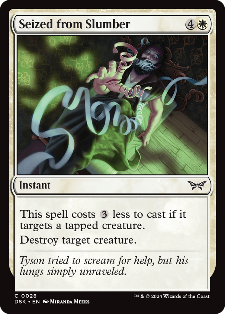 Seized from Slumber [Duskmourn: House of Horror] - Magic: The Gathering - Card Brawlers | Quebec | Canada |