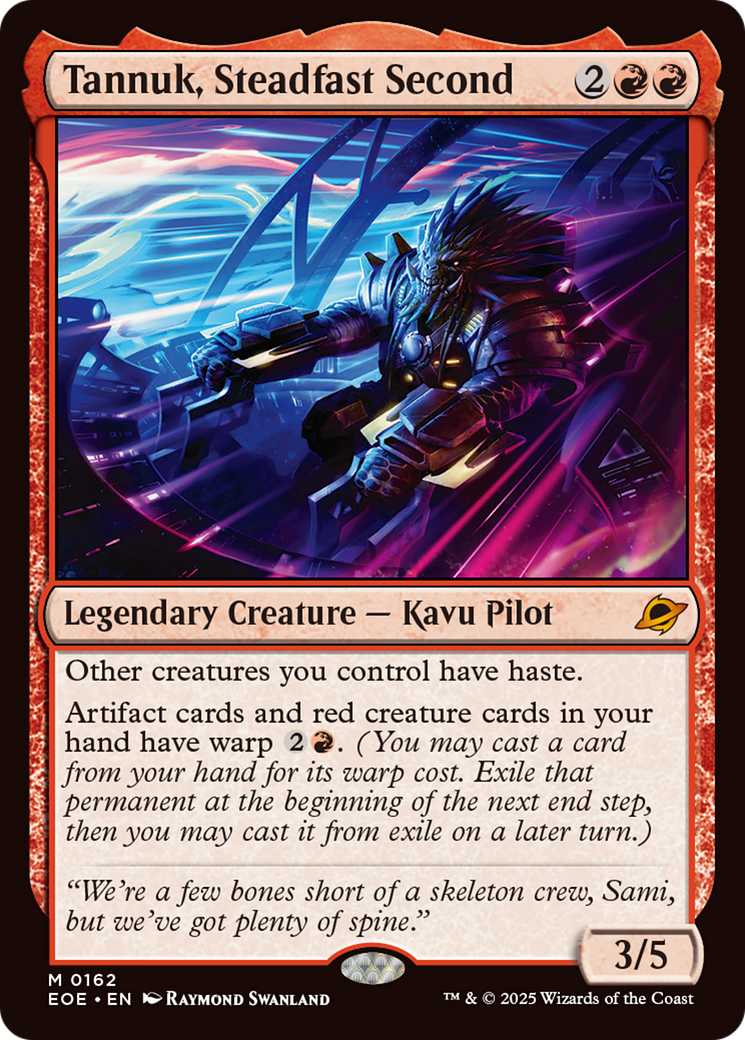 Tannuk, Steadfast Second [Edge of Eternities] - Magic: The Gathering - Card Brawlers | Quebec | Canada |