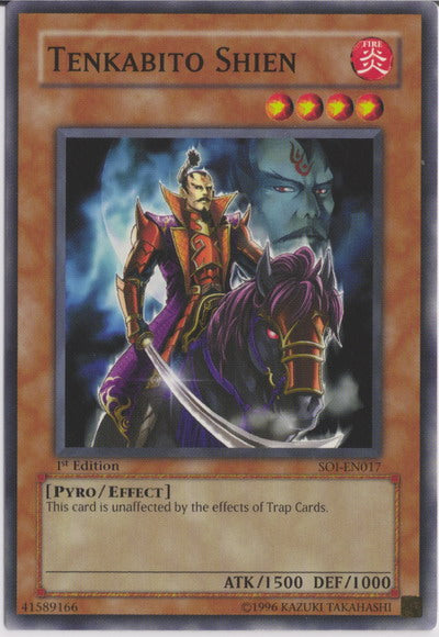Tenkabito Shien [SOI-EN017] Common - Yu-Gi-Oh! - Card Brawlers | Quebec | Canada |