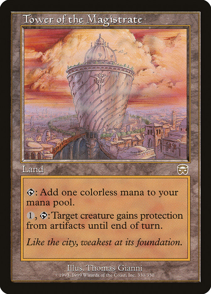Tower of the Magistrate [Mercadian Masques] - Magic: The Gathering - Card Brawlers | Quebec | Canada |