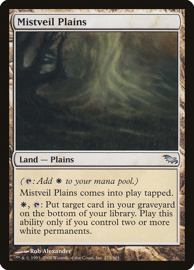 Mistveil Plains [Shadowmoor] - Magic: The Gathering - Card Brawlers | Quebec | Canada |