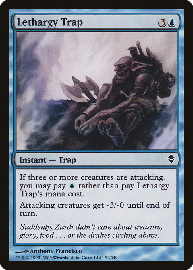 Lethargy Trap [Zendikar] - Magic: The Gathering - Card Brawlers | Quebec | Canada |
