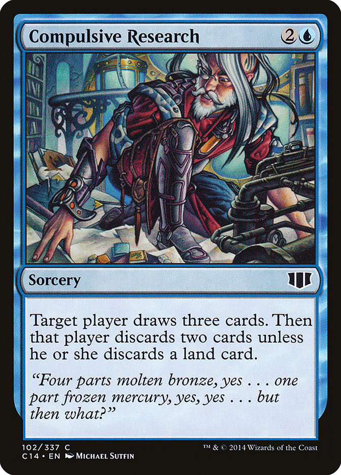 Compulsive Research [Commander 2014] - Magic: The Gathering - Card Brawlers | Quebec | Canada |