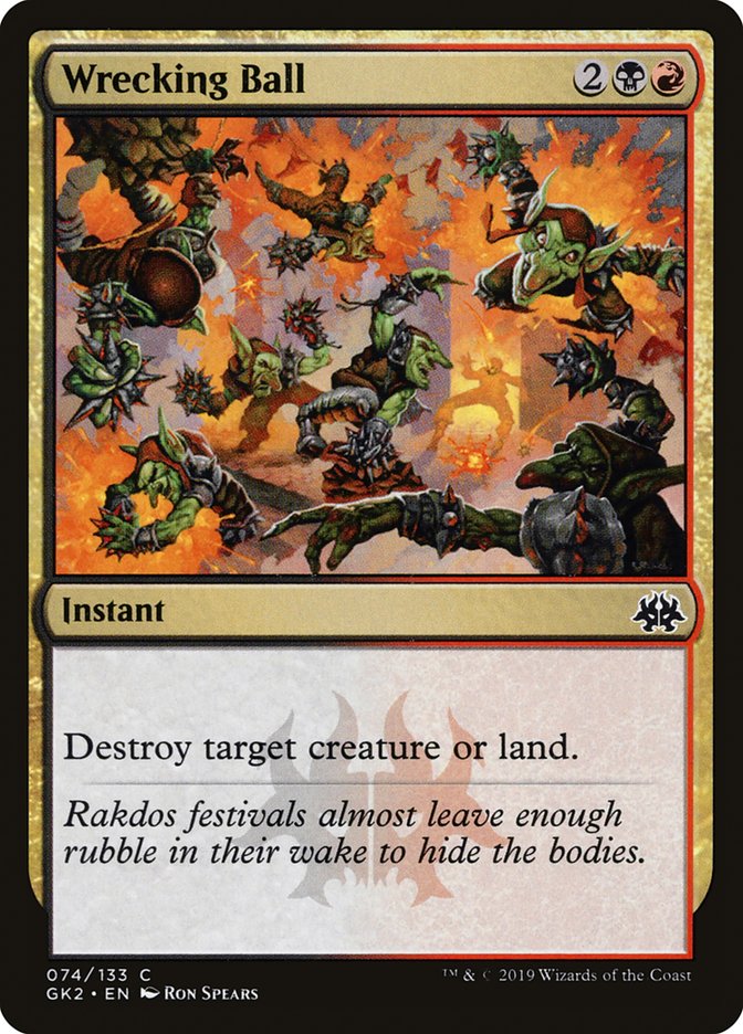 Wrecking Ball [Ravnica Allegiance Guild Kit] - Magic: The Gathering - Card Brawlers | Quebec | Canada |