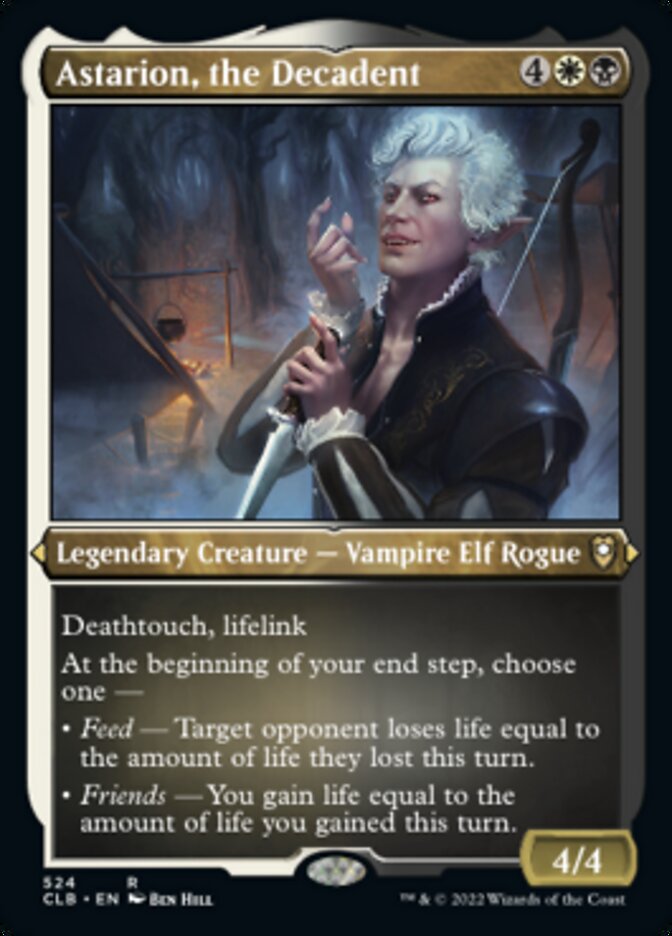 Astarion, the Decadent (Foil Etched) [Commander Legends: Battle for Baldur's Gate] - Magic: The Gathering - Card Brawlers | Quebec | Canada |