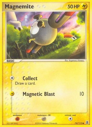 Magnemite (74/113) [EX: Delta Species] - Pokémon - Card Brawlers | Quebec | Canada |