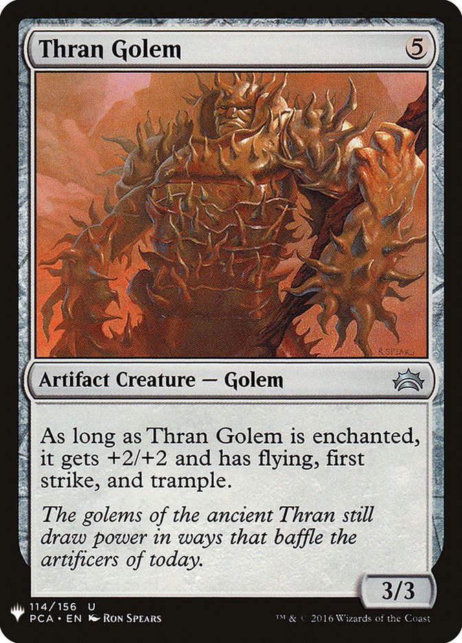 Thran Golem [Mystery Booster] - Magic: The Gathering - Card Brawlers | Quebec | Canada |