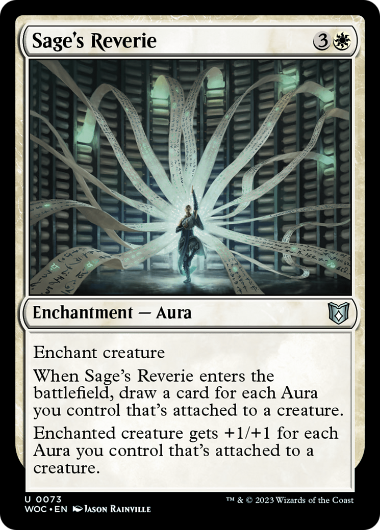 Sage's Reverie [Wilds of Eldraine Commander] - Magic: The Gathering - Card Brawlers | Quebec | Canada |