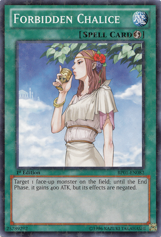 Forbidden Chalice [BP01-EN082] Starfoil Rare - Yu-Gi-Oh! - Card Brawlers | Quebec | Canada |