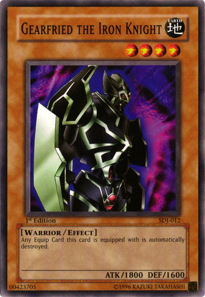 Gearfried the Iron Knight [SDJ-012] Common - Yu-Gi-Oh! - Card Brawlers | Quebec | Canada |