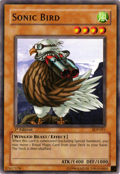 Sonic Bird [SDP-011] Common - Yu-Gi-Oh! - Card Brawlers | Quebec | Canada |