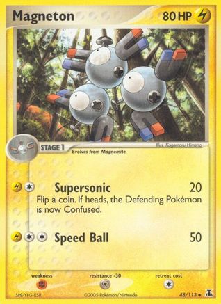 Magneton (48/113) (Stamped) [EX: Delta Species] - Pokémon - Card Brawlers | Quebec | Canada |