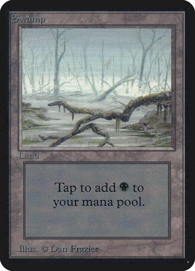 Swamp (290) [Alpha Edition] - Magic: The Gathering - Card Brawlers | Quebec | Canada |